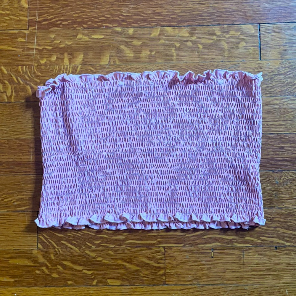 Light pink crop top